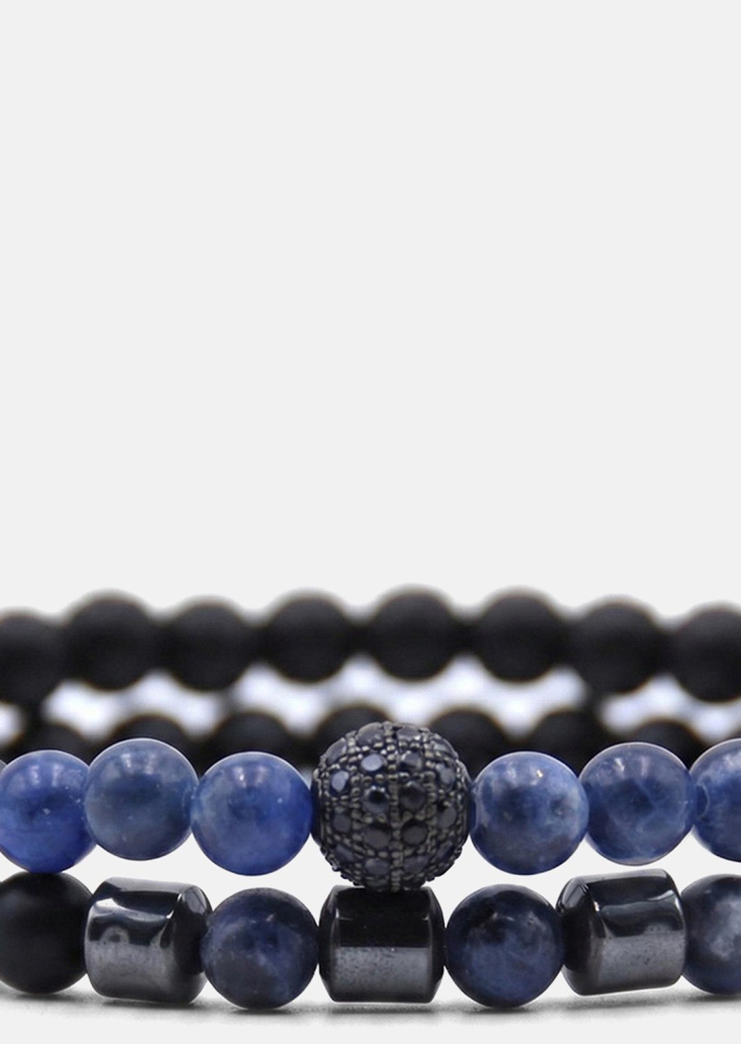 Beaded Bracelet Midnight Echo