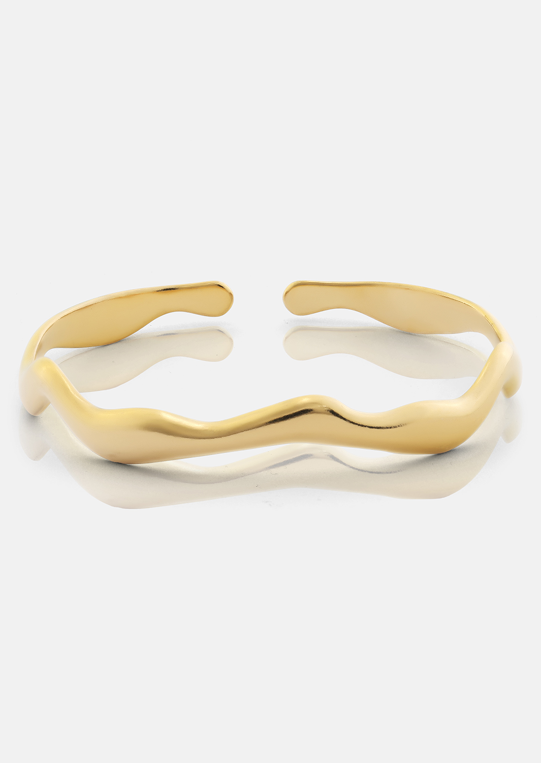 Bracelet Waveform - 18k Gold Plated