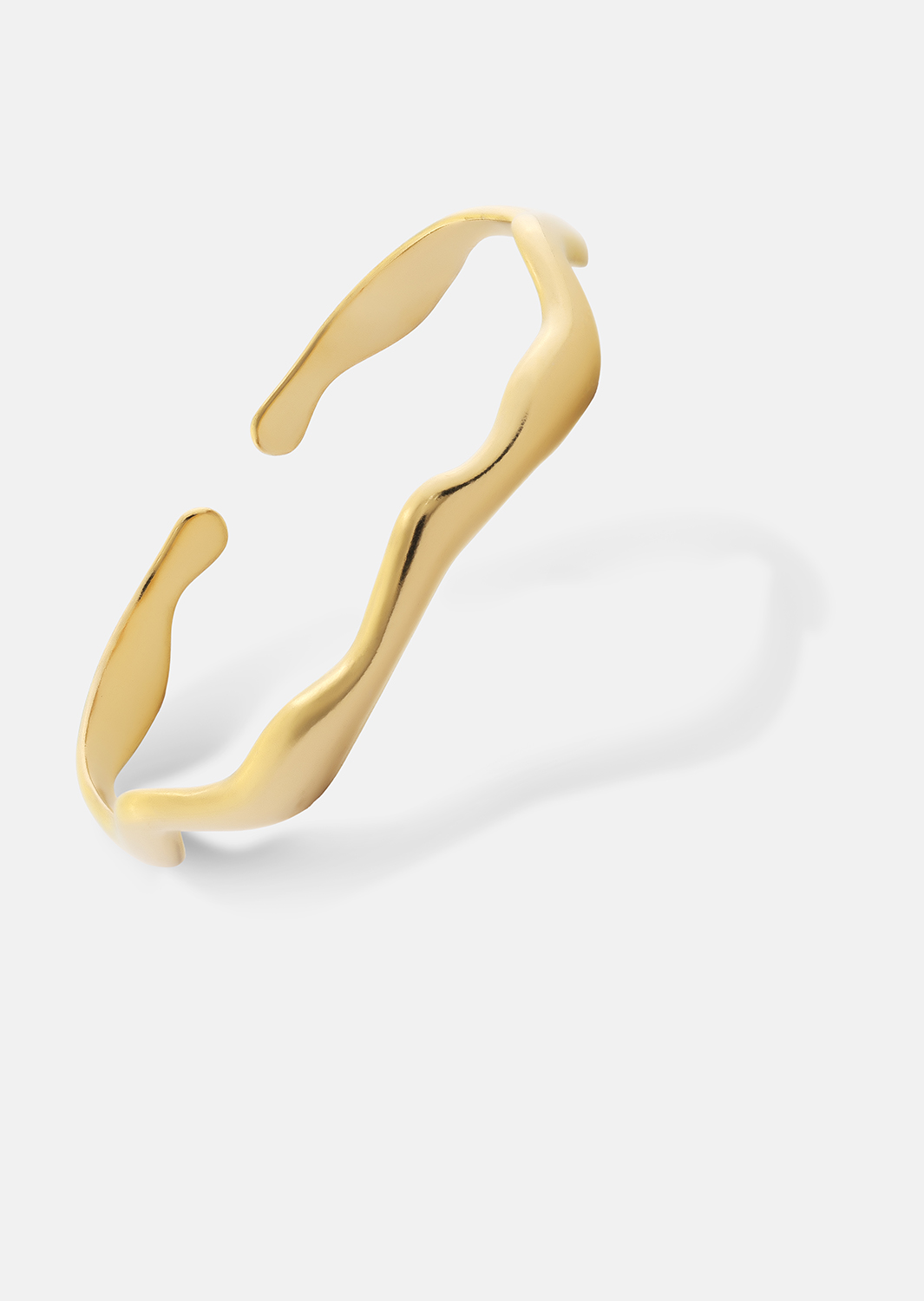 Bracelet Waveform - 18k Gold Plated
