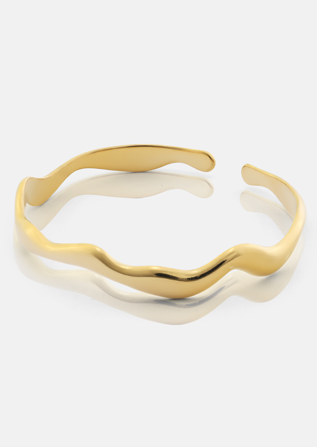 Bracelet Waveform - 18k Gold Plated