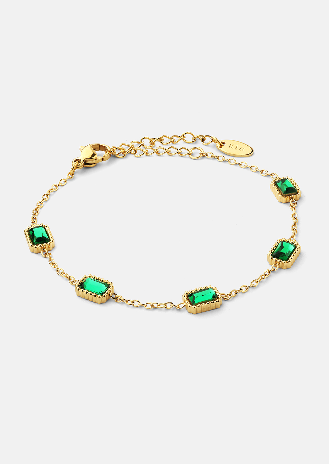 Bracelet Verdant - 18k Gold Plated