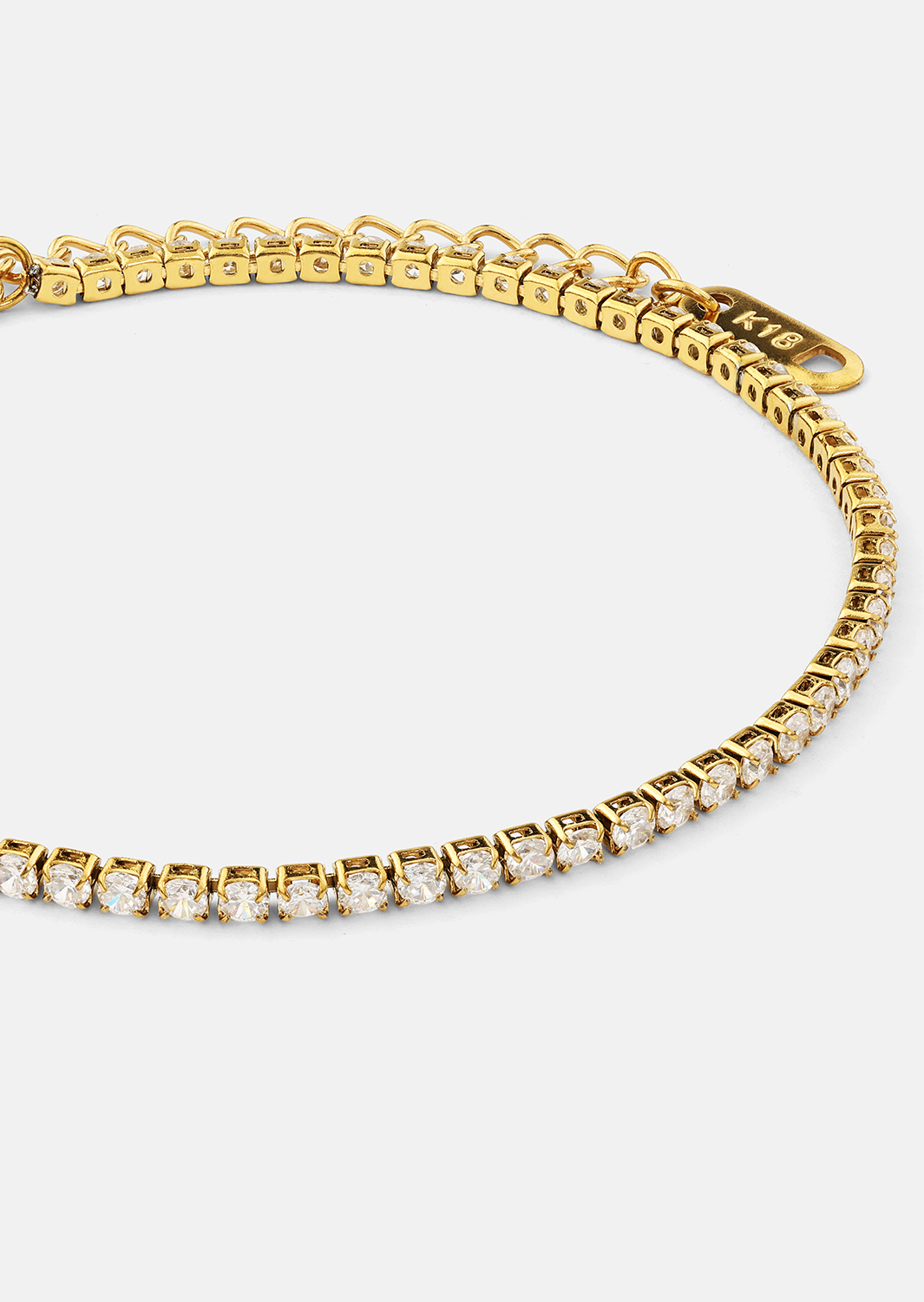 Bracelet Gloria Band 2.2mm - 18k Gold Plated