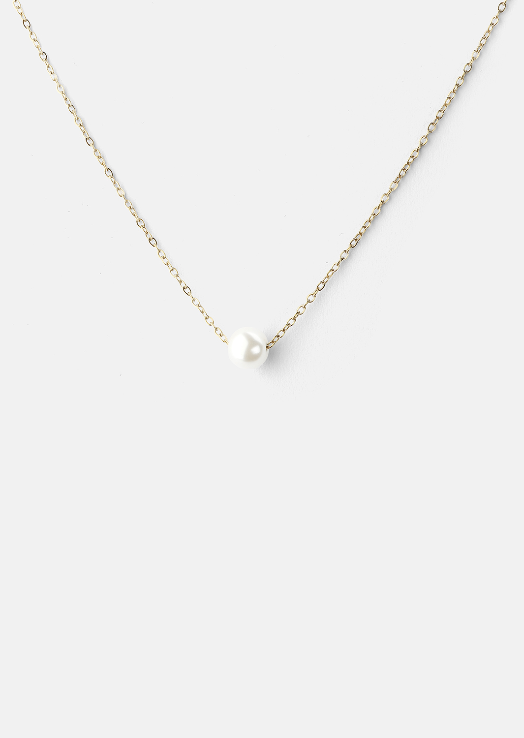 Necklace Mini Pearl - 18k Gold Plated