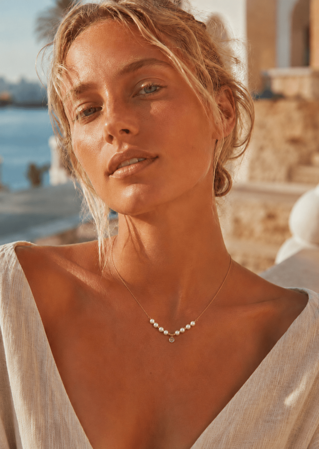 Necklace Moonlet Grace - 18k Gold Plated