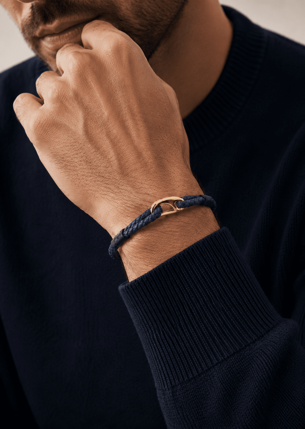 Leather Bracelet Midnight Kin
