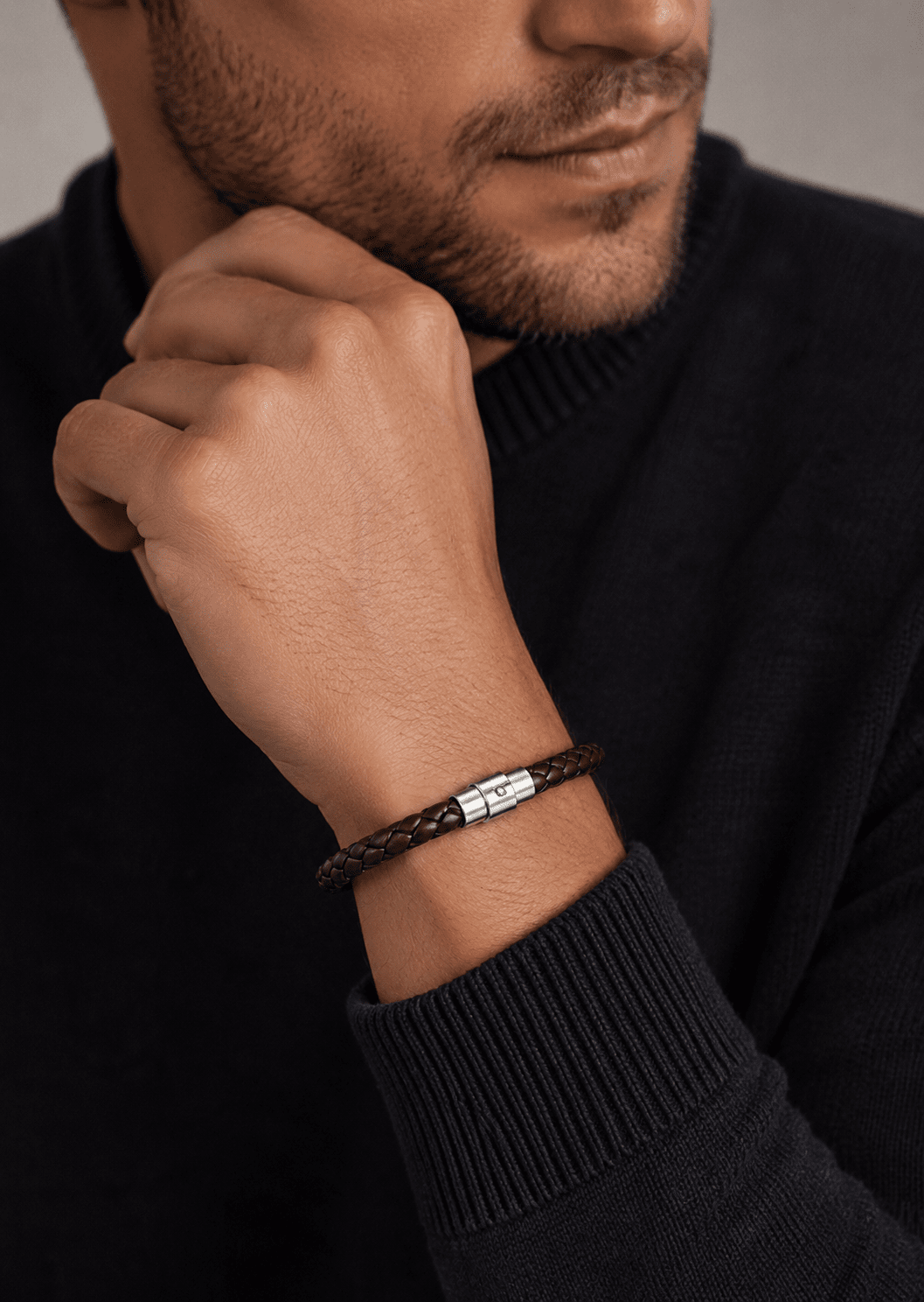 Leather Bracelet Noble Strand