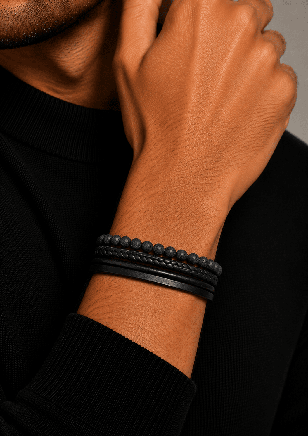 Leather Bracelet Titan Tapestry