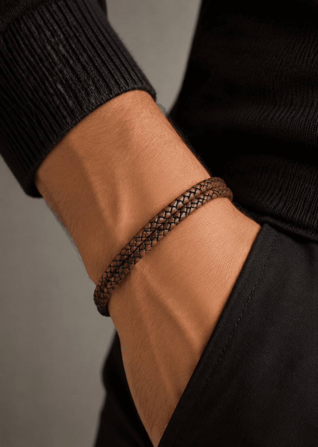 Leather Bracelet Titan Tapestry