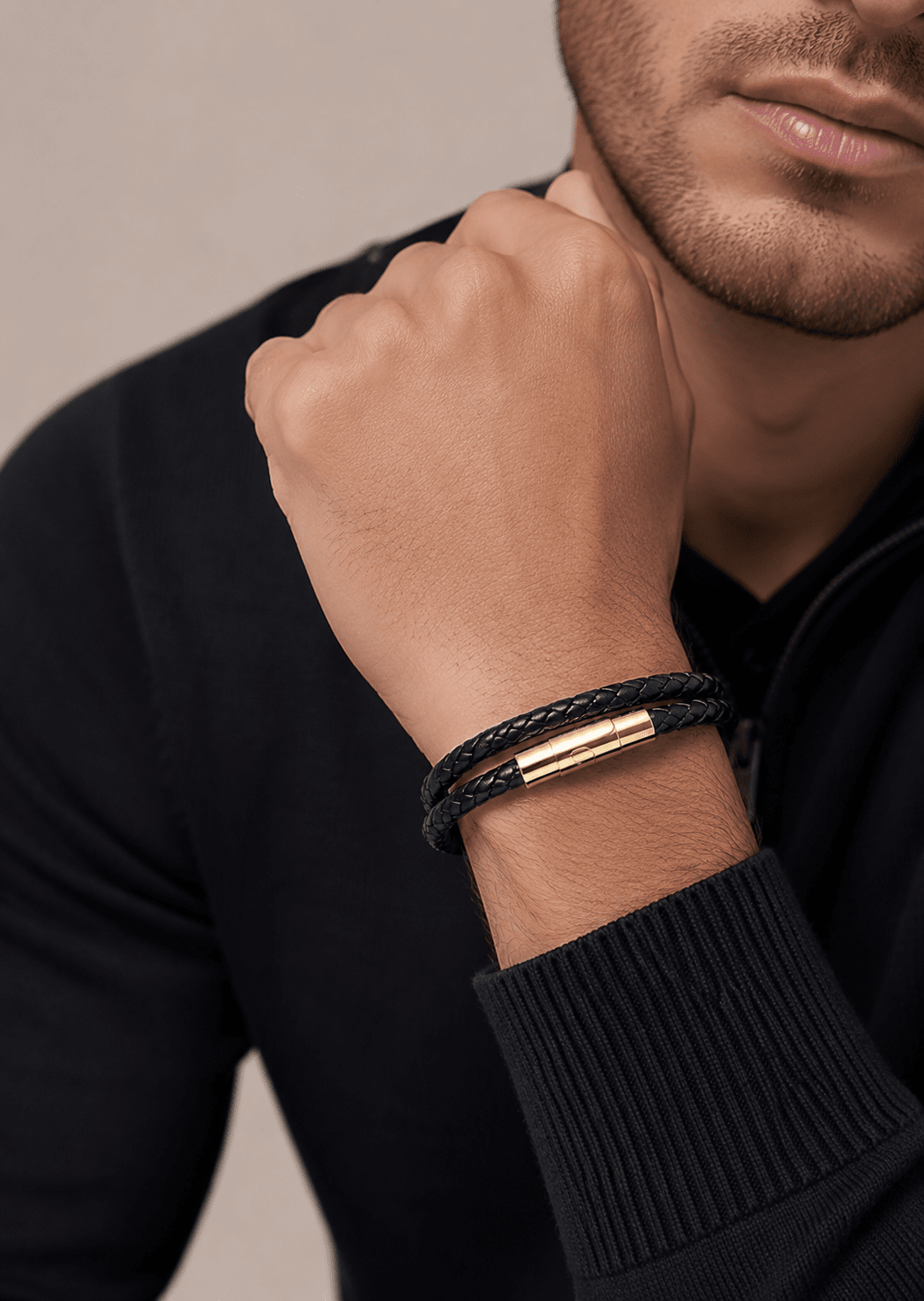 Leather Bracelet Valor Edge