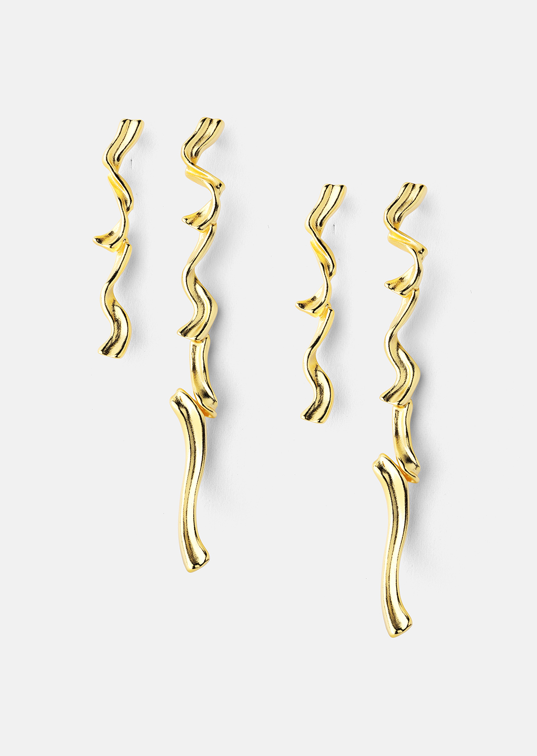 Earring Flow - 18k Gold Plated