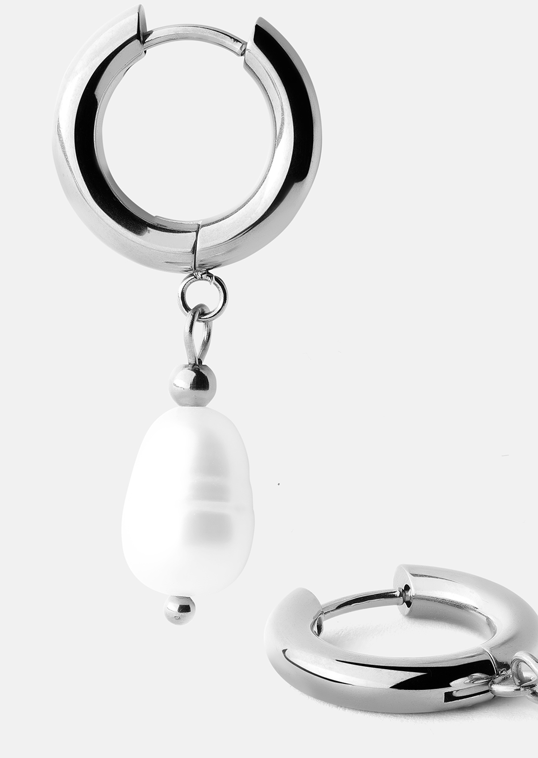 Earring Ocean- Silver Plated