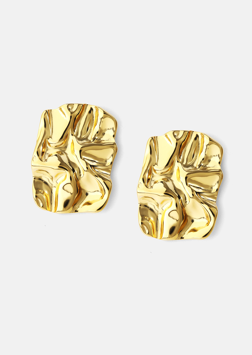 Earring Lava - 18k Gold Plated