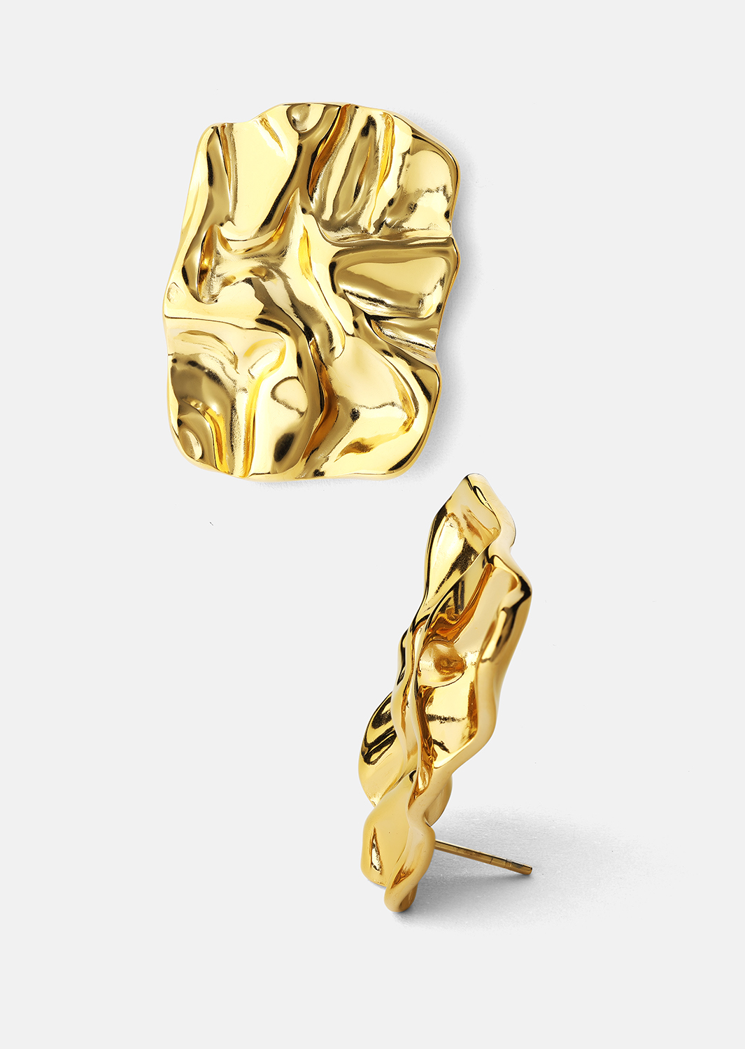 Earring Lava - 18k Gold Plated
