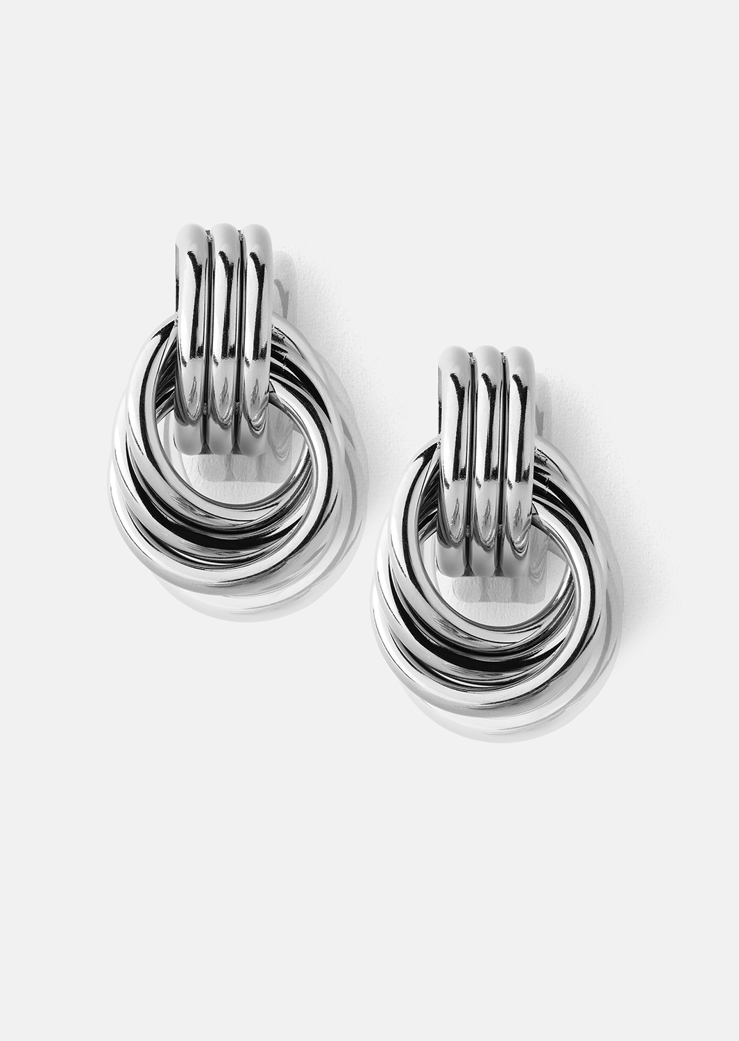 Earrings Unity Loop - Silver Plated