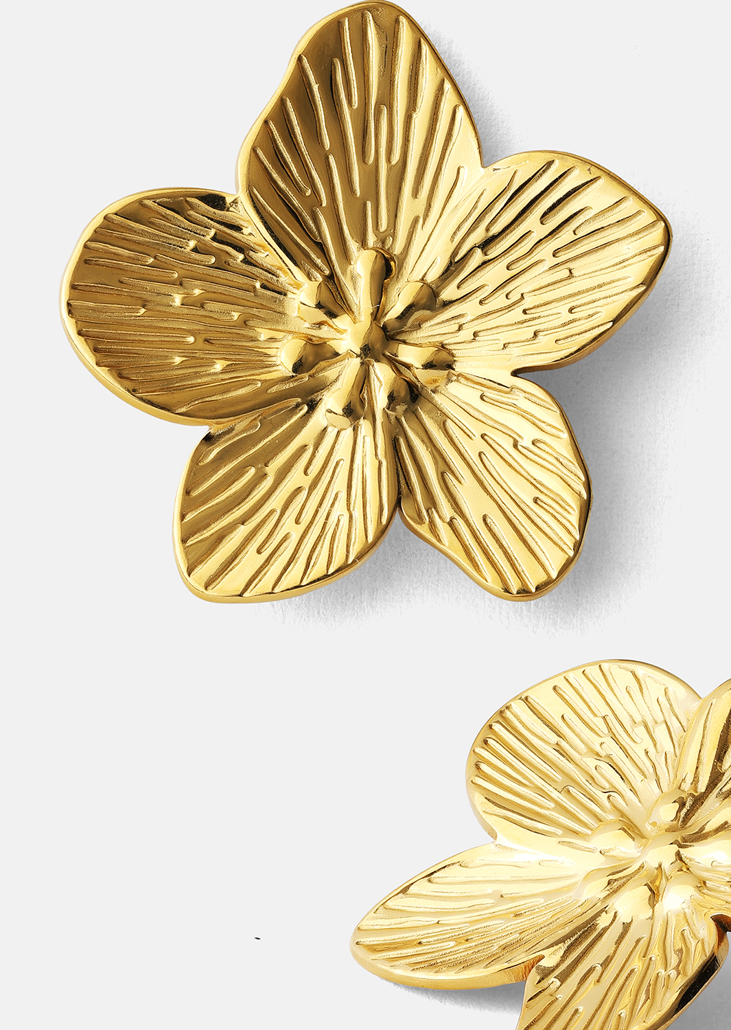 Earrings Blossom - 18k Gold Plated