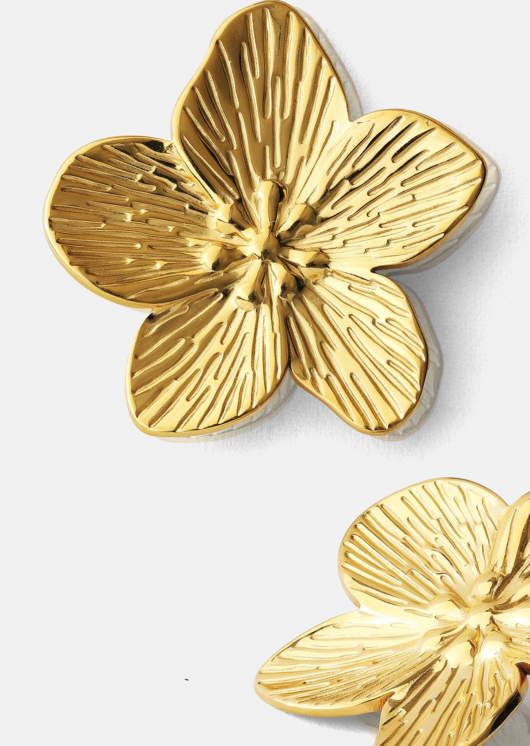 Earrings Blossom - 18k Gold Plated