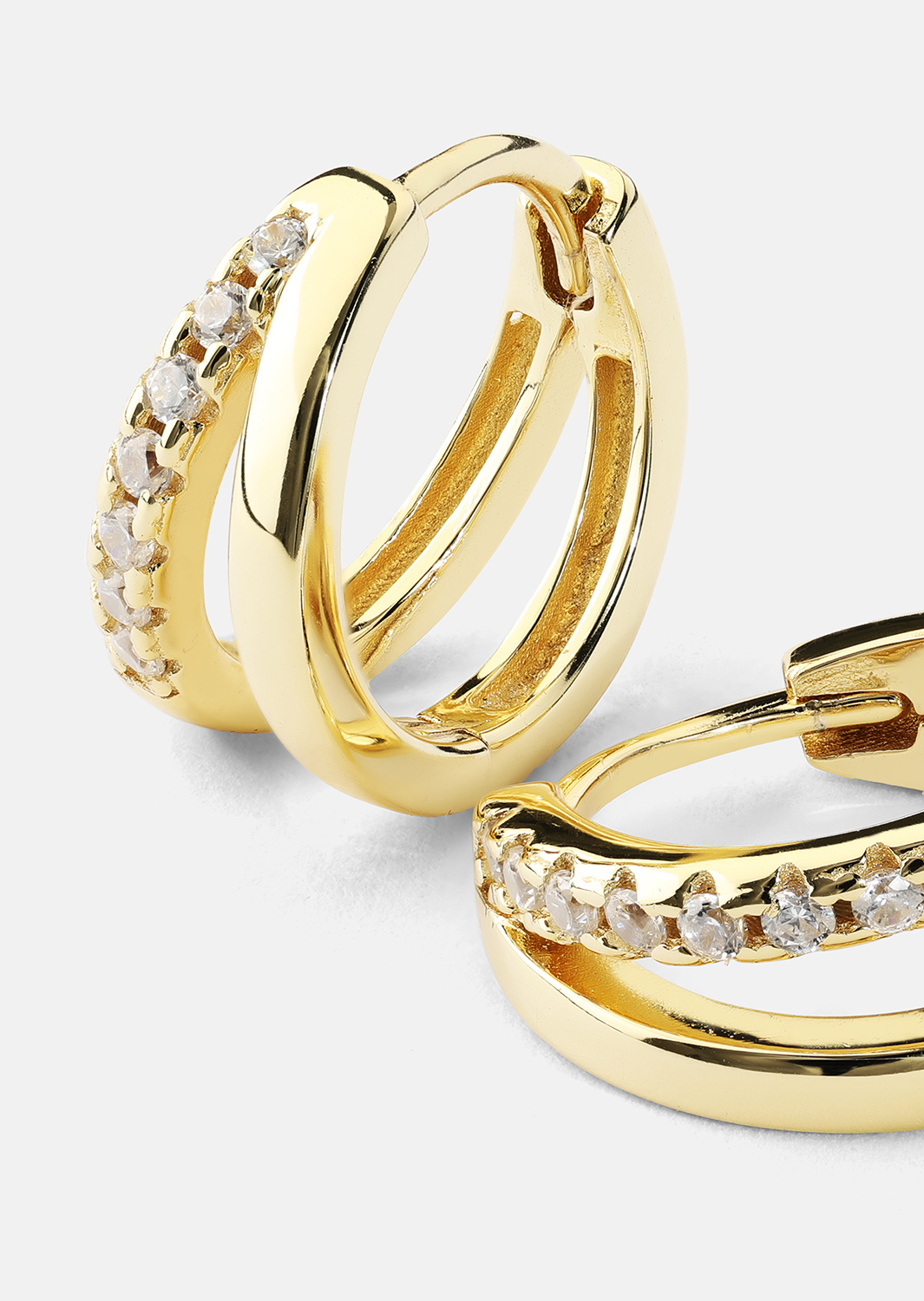 Earring Aurora Curve - 18k Gold Plated