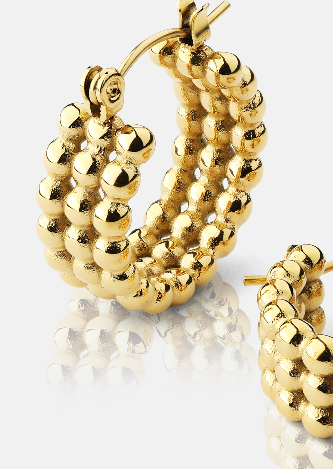Earrings Sfera – 18k Gold Plated