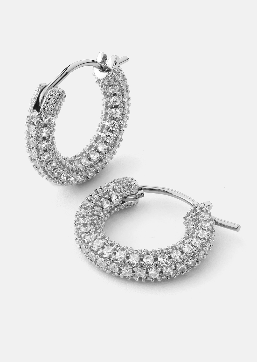 Elegans Earrings - Silver Plated