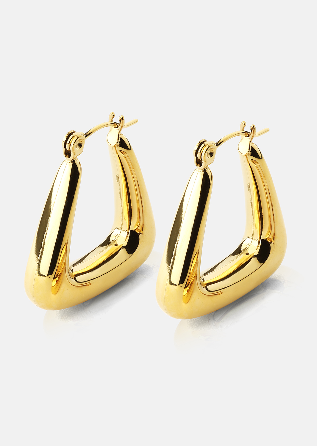 Earring TriBold - 18k Gold Plated