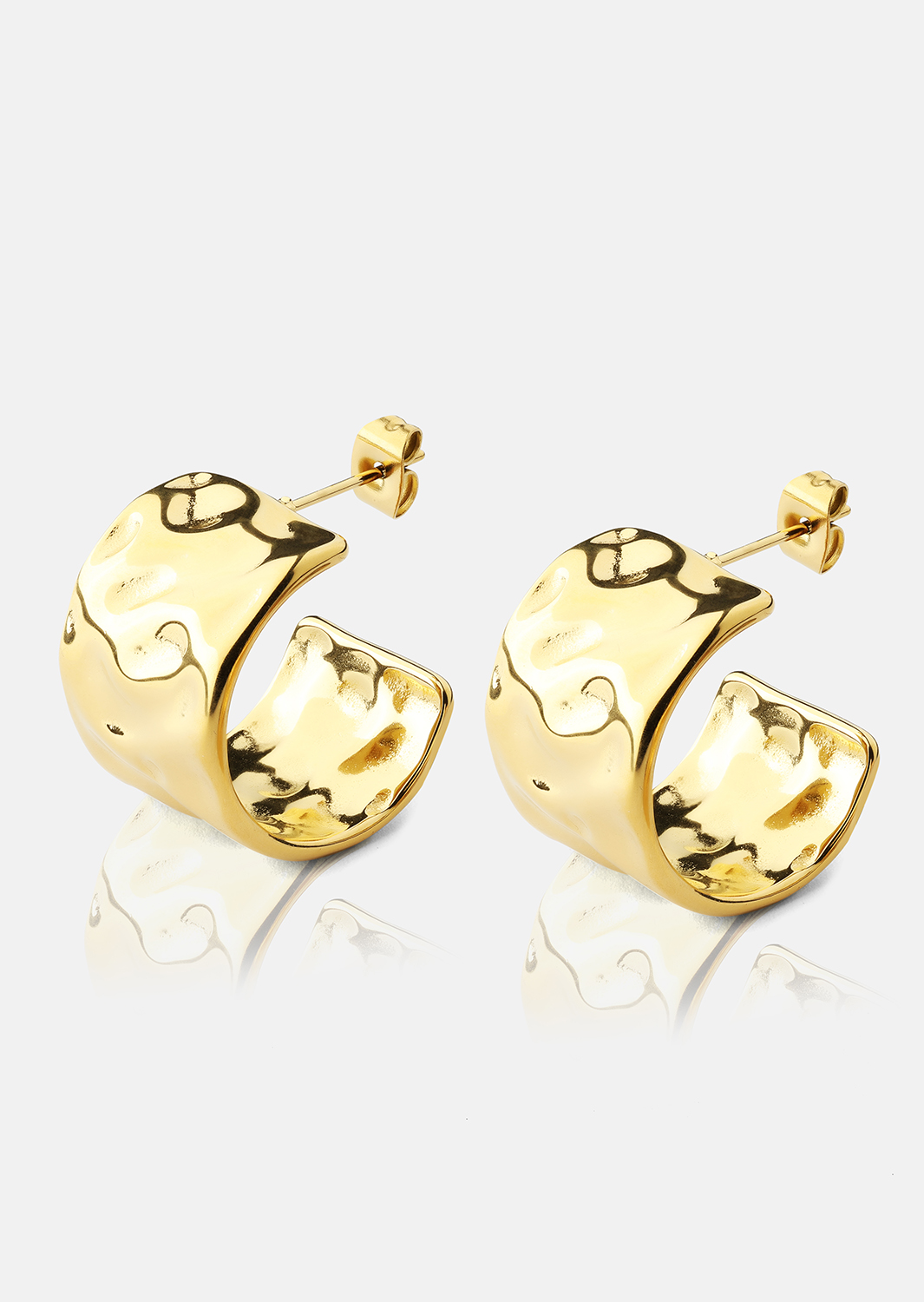 Earrings Luna - 18k Gold Plated