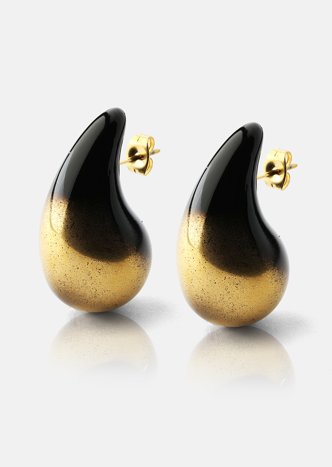 Earrings Verdé Glow– 18k Gold Plated