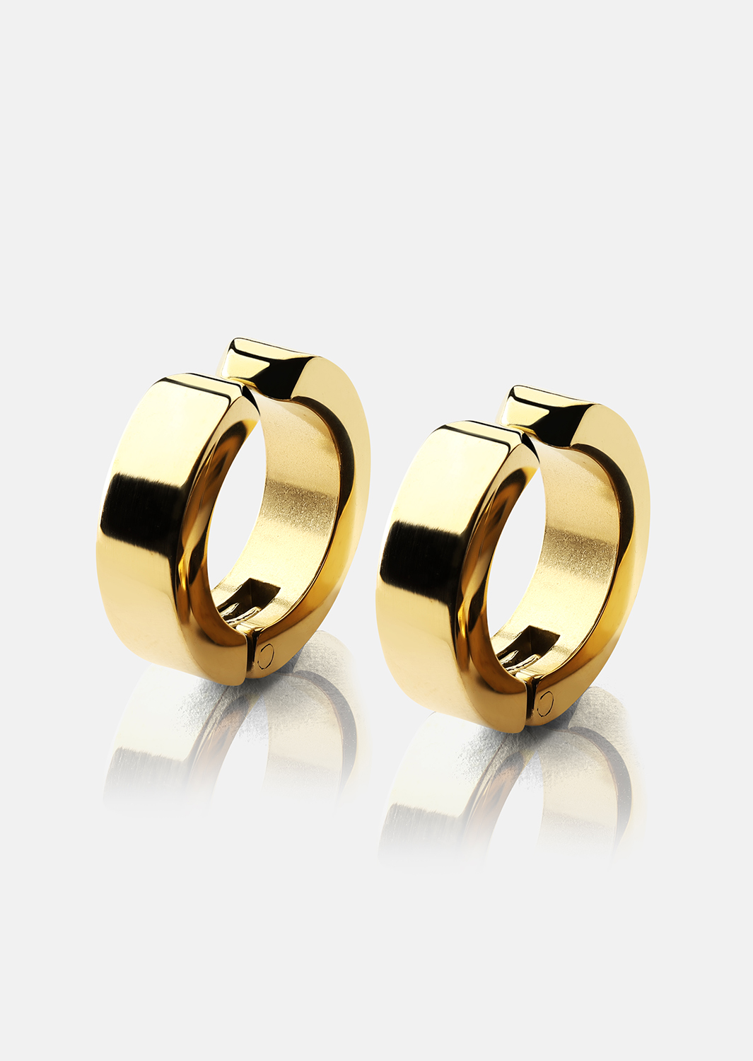 Earring Petite Hoop- 18k Gold Plated
