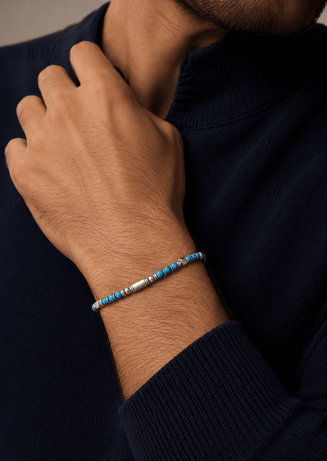 Beaded Bracelet Azure Valor