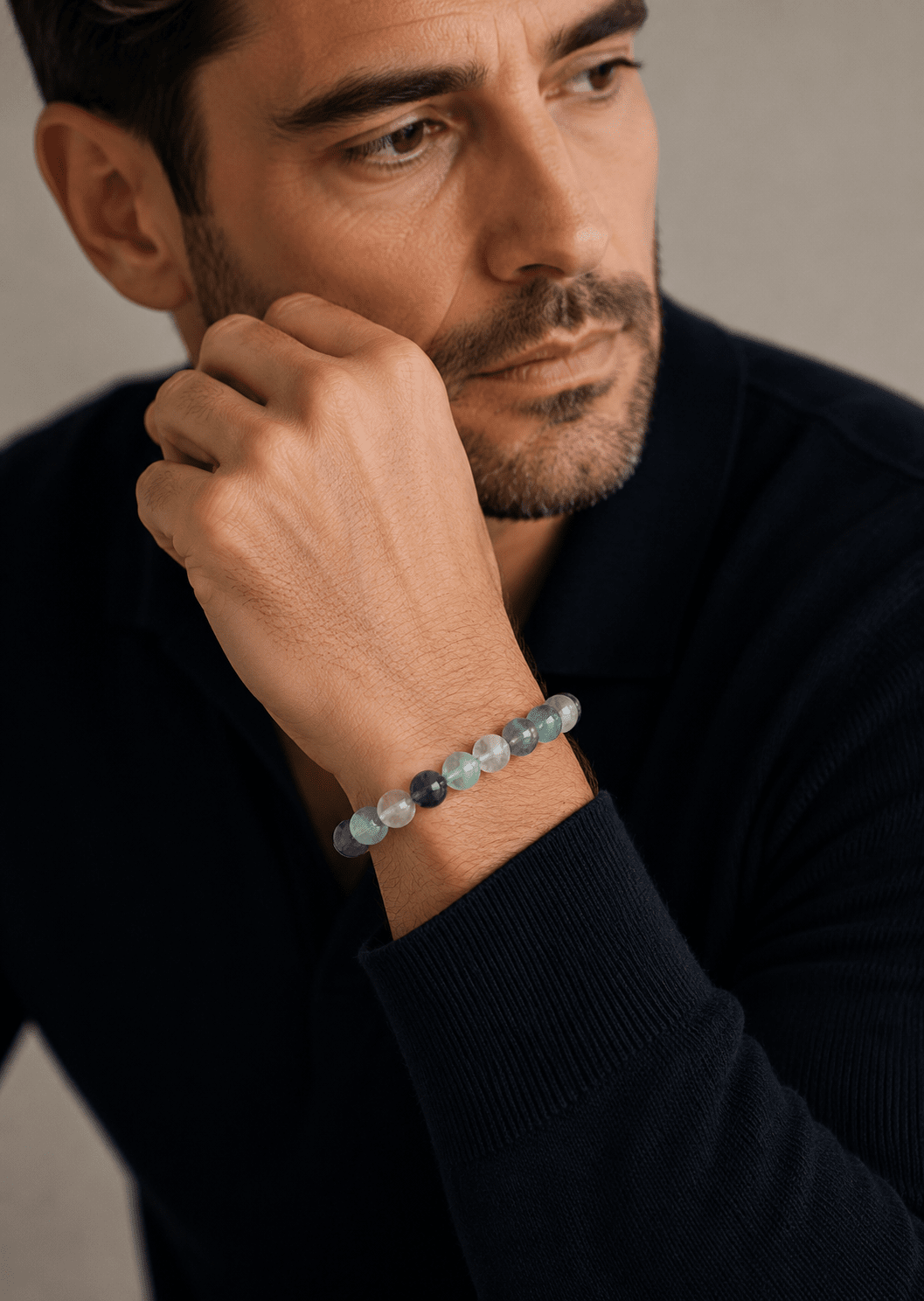 Beaded Bracelet Fluorite Nexus