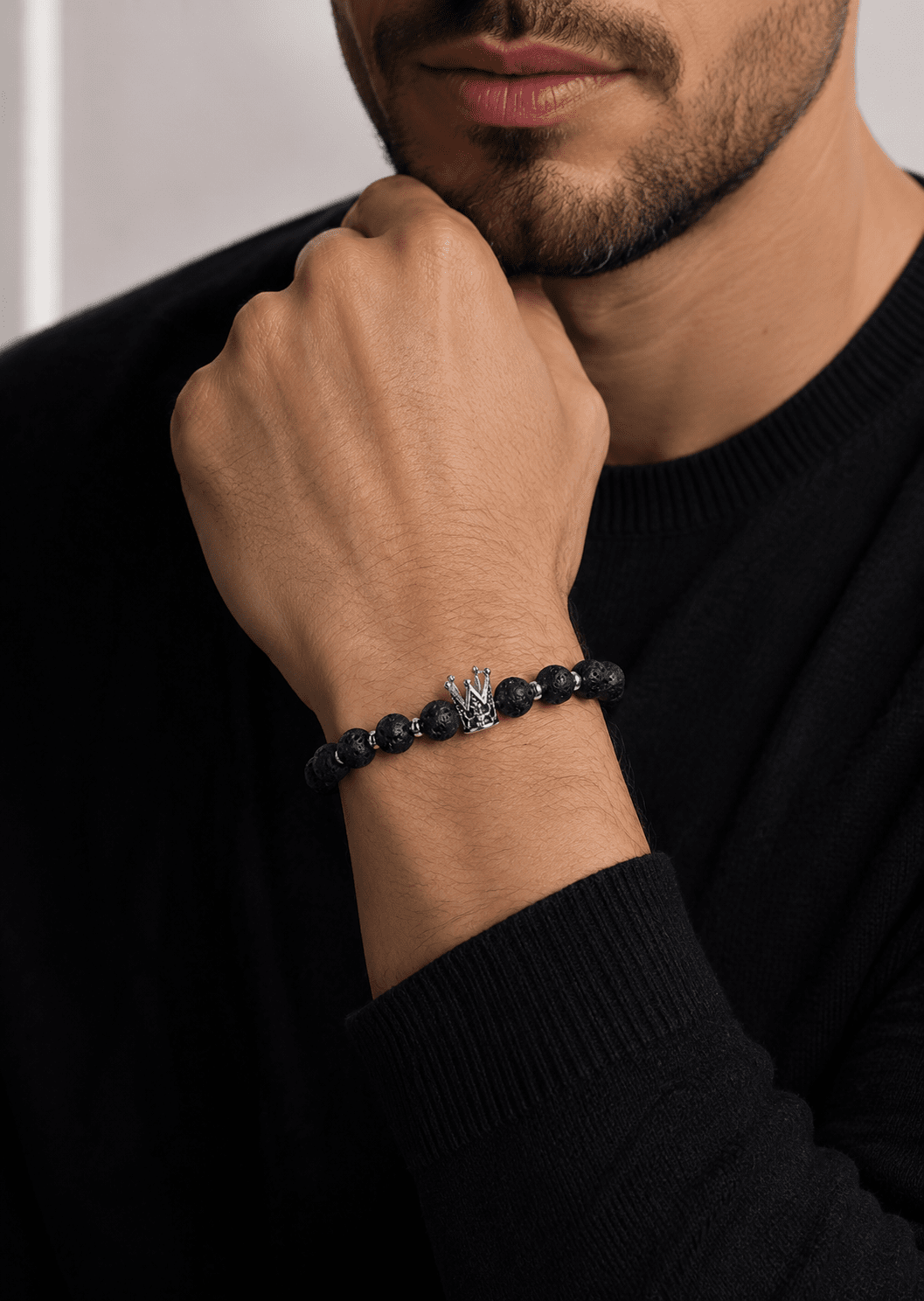 Beaded Bracelet Lava Crown
