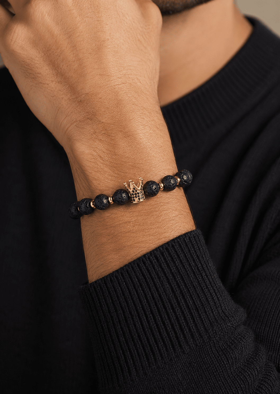 Beaded Bracelet Noble Crown