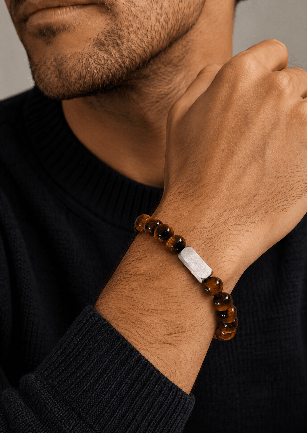 Beaded Bracelet Valor Charm