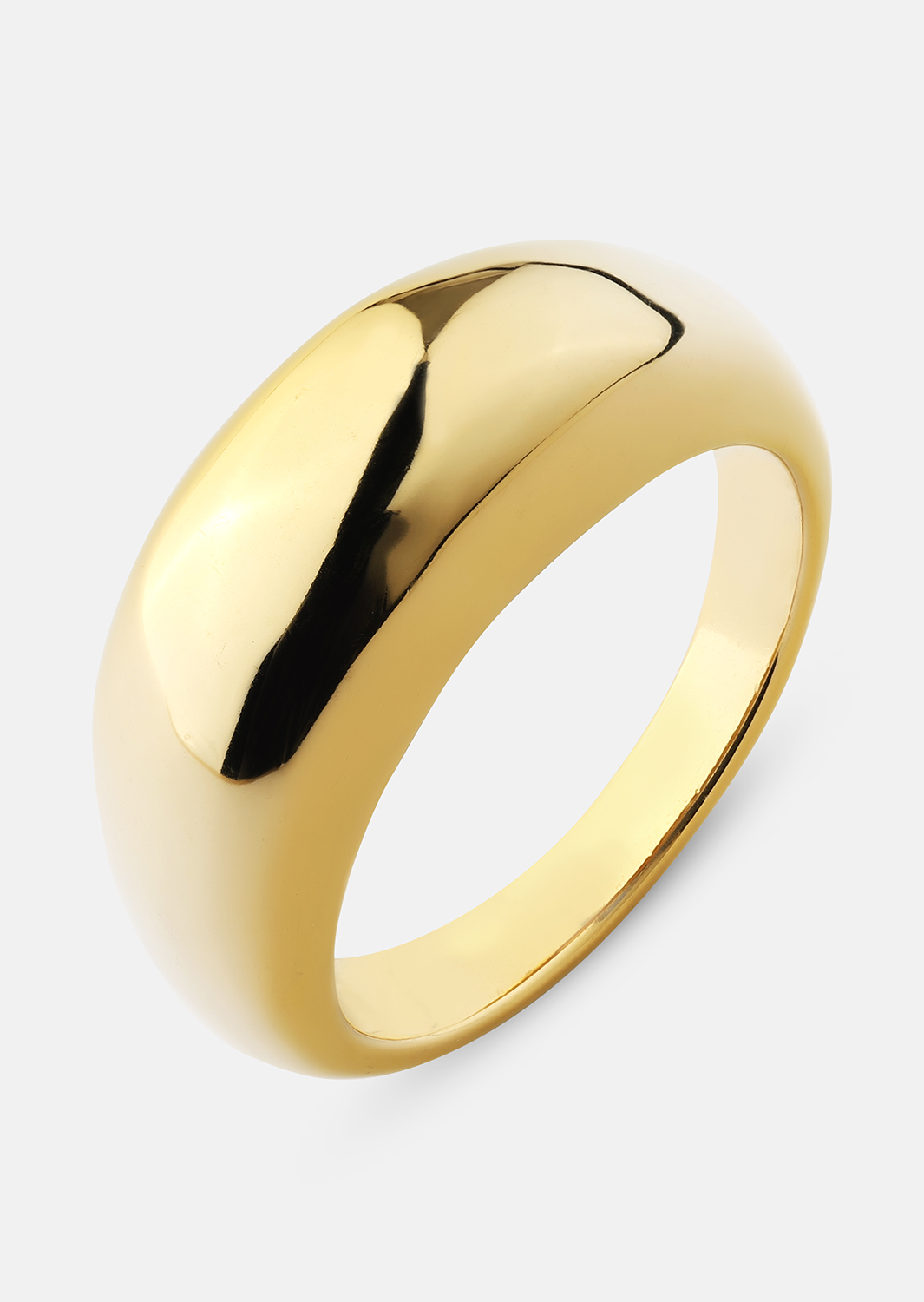 Golden Bold Ring - 18K Gold Plated
