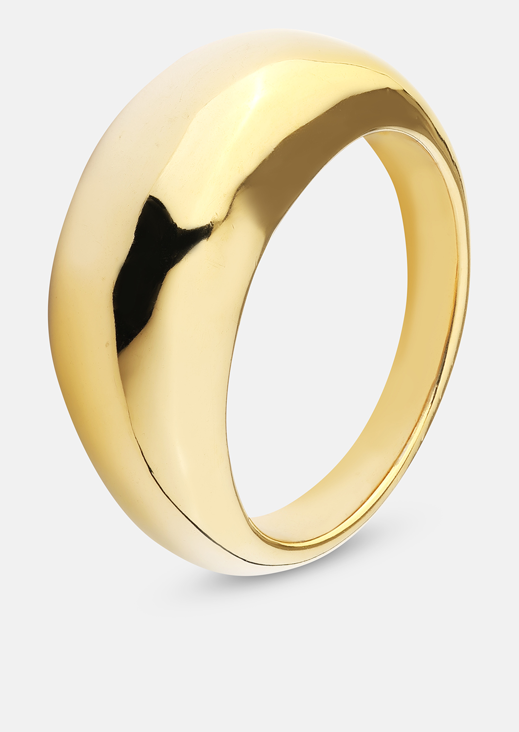 Golden Bold Ring - 18K Gold Plated