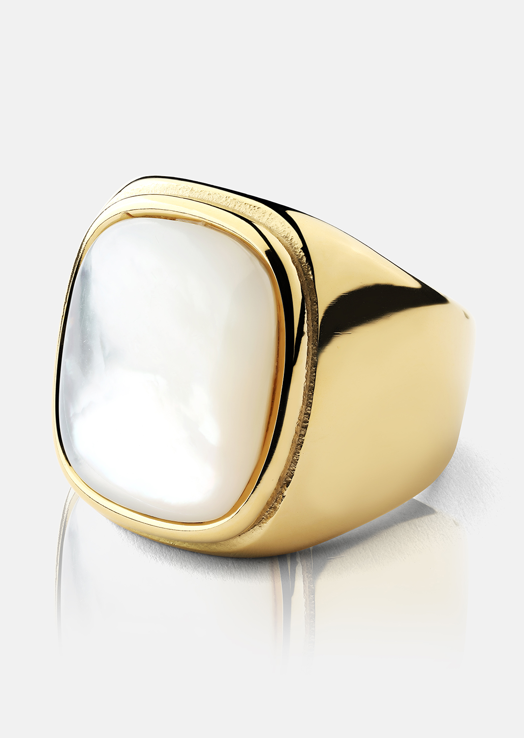 Ring Blanche - 18k Gold Plated