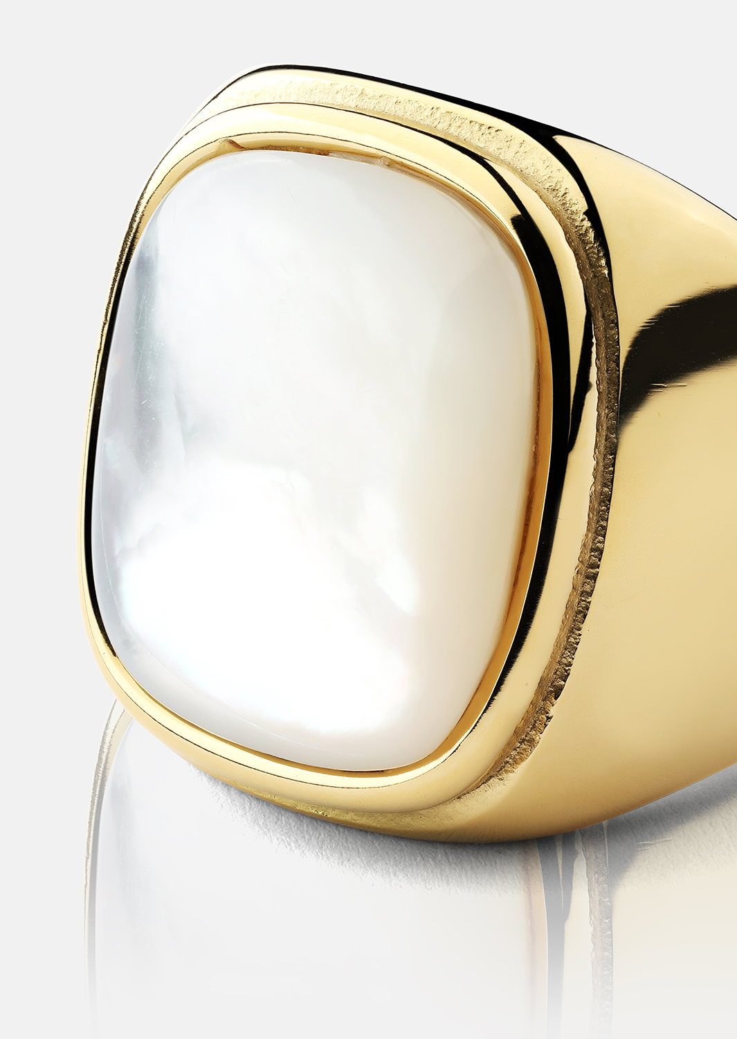 Ring Blanche - 18k Gold Plated