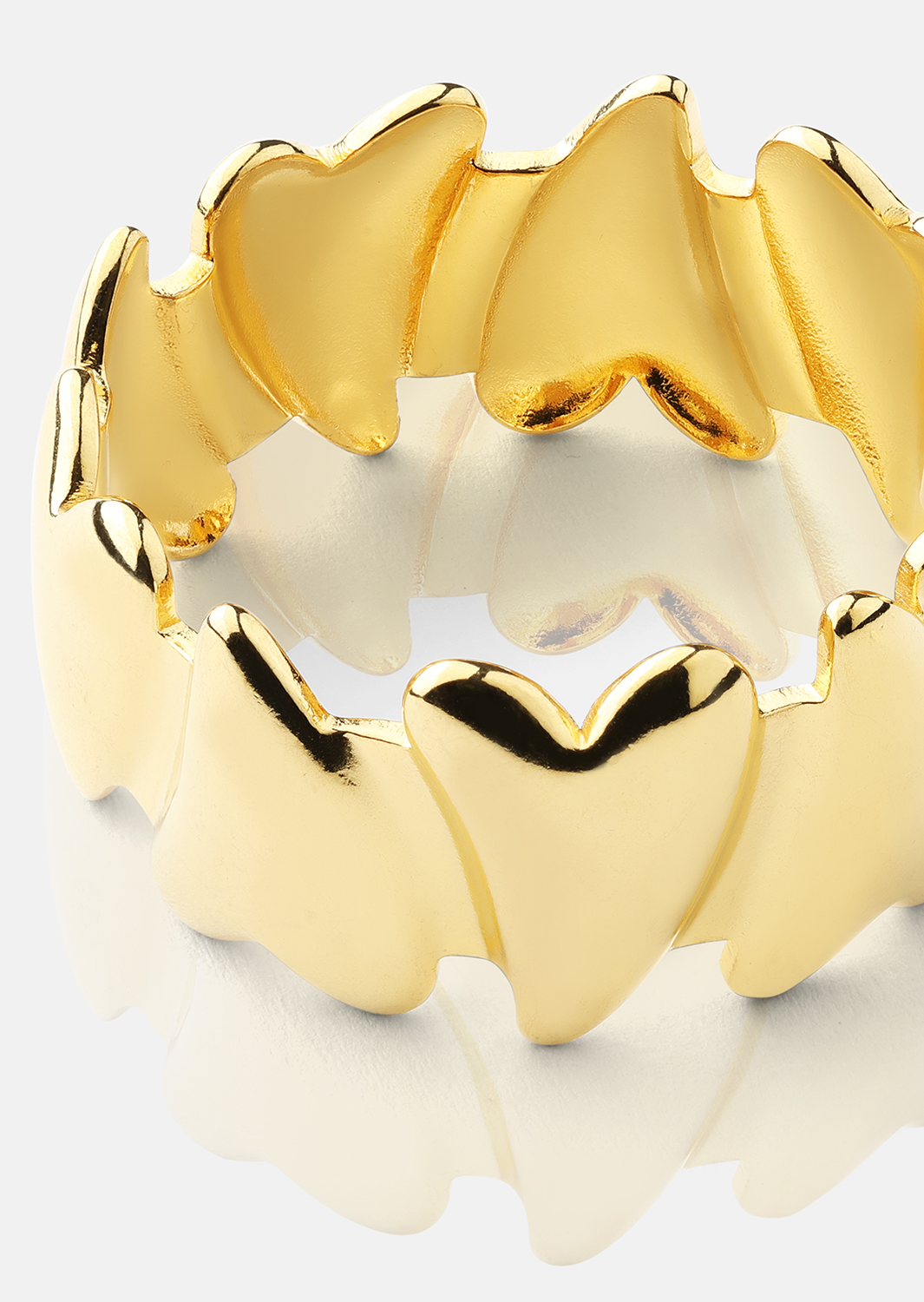 Ring Heartglow - 18k Gold Plated