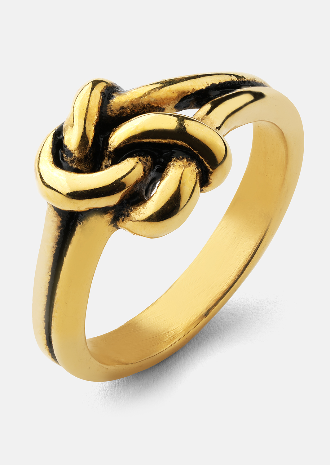 Ring Knot - 18k Gold Plated