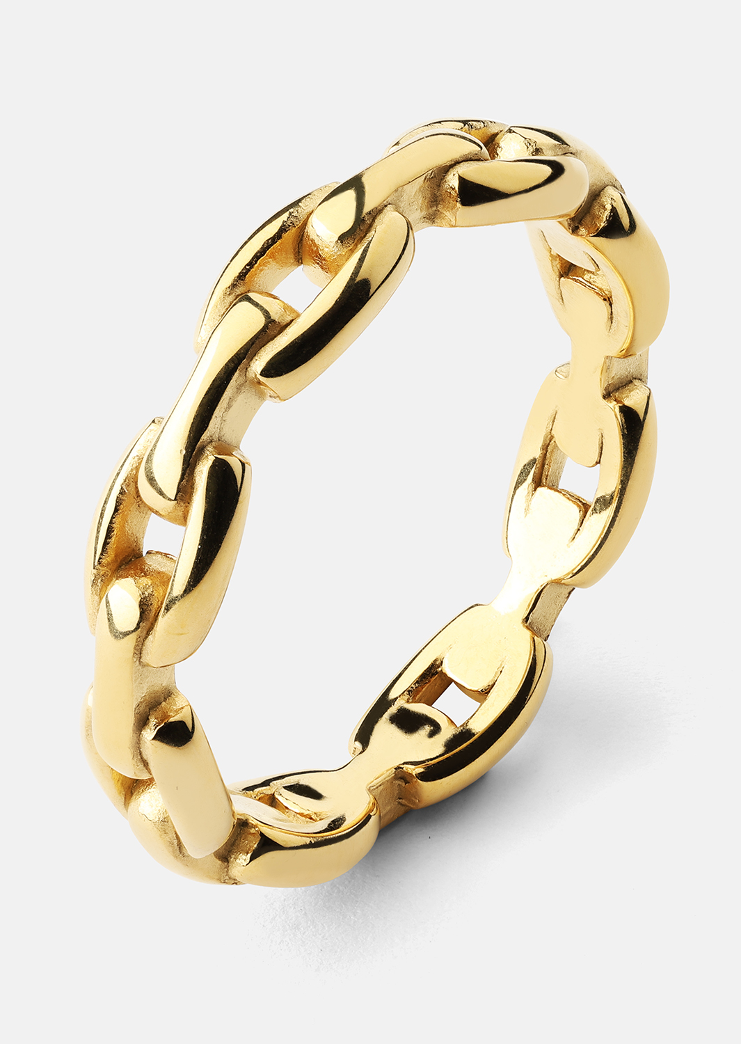 Ring Bold Chain - 18K Gold Plated