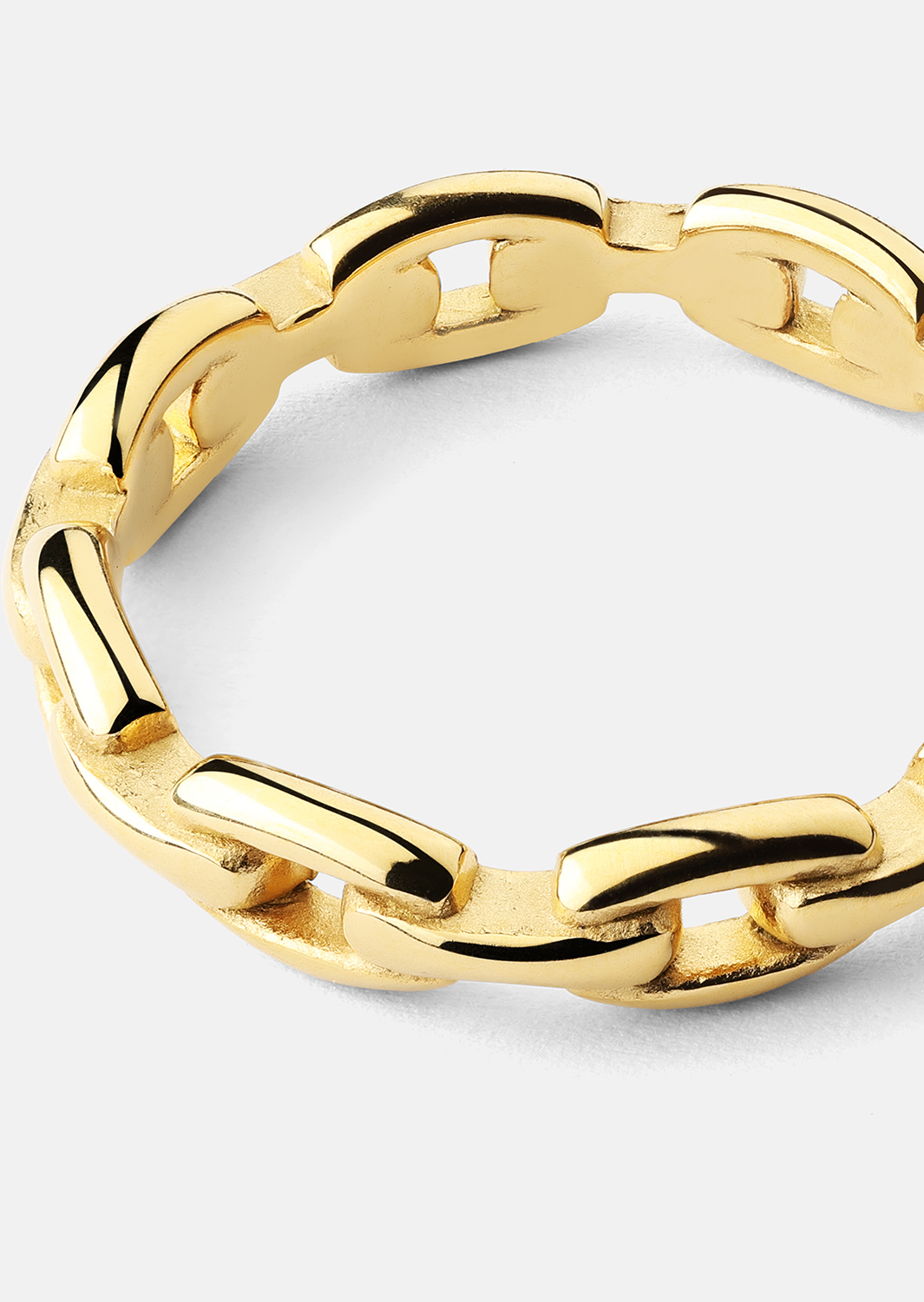 Ring Bold Chain - 18K Gold Plated