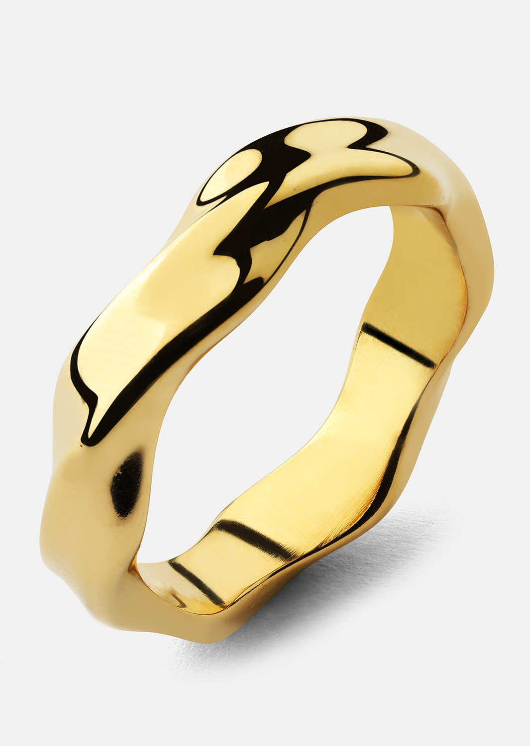 Ring Flow - 18k Gold Plated