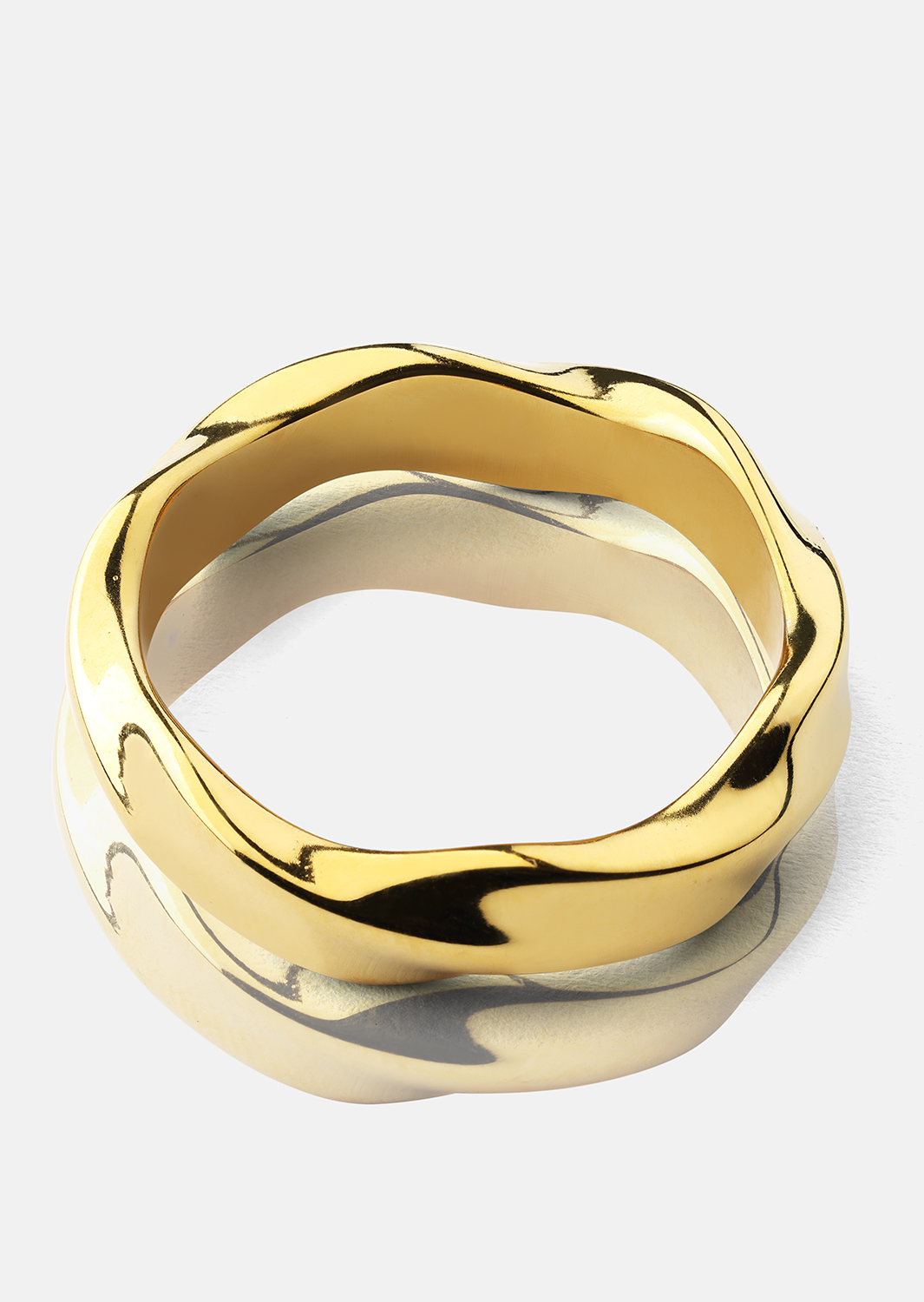 Ring Flow - 18k Gold Plated
