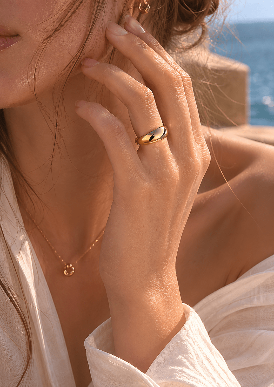 Ring Harmonia - 18k Gold Plated