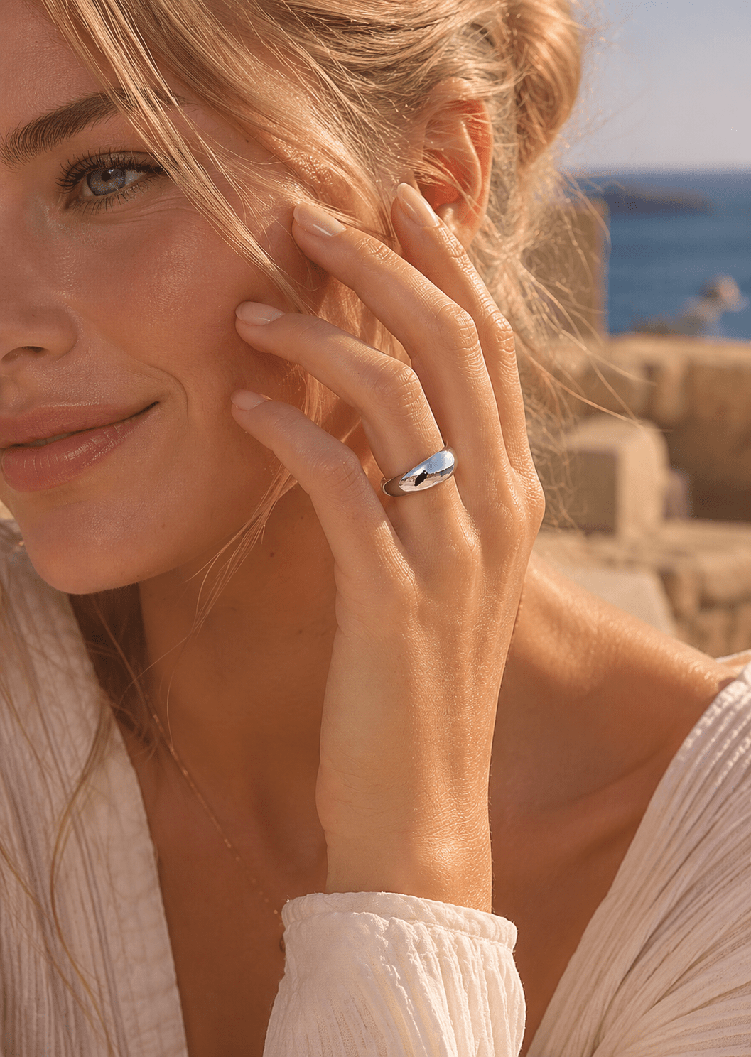 Ring Harmonia - Silver Plated
