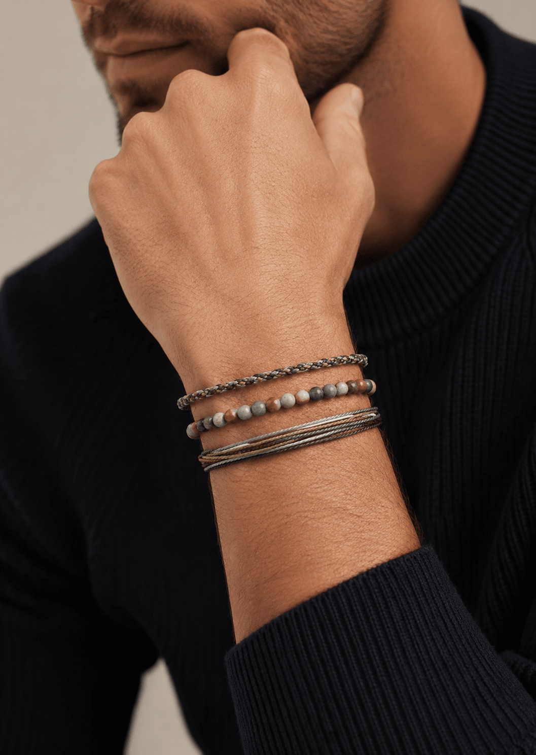 Cord Bracelet Triton Weave