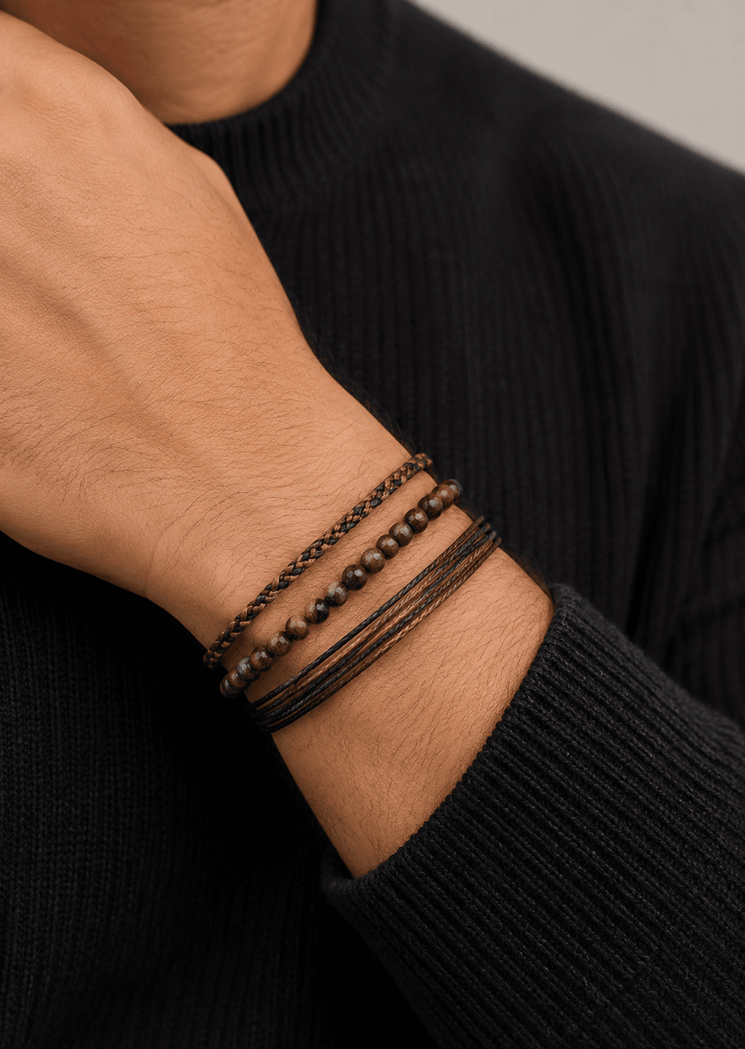 Cord Bracelet Triton Weave