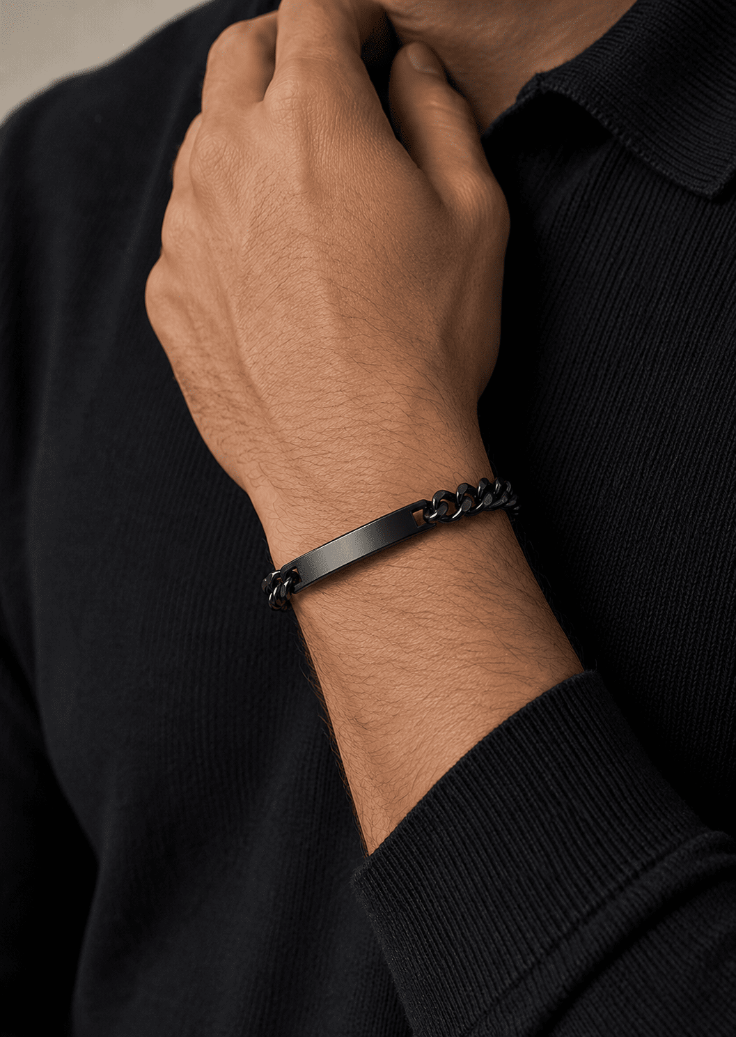 Steel Bracelet Torin Ridge